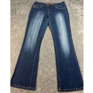 Pepe Jeans London Bootcut Blue Jeans Women's W30 Faded Dark Wash RN97628